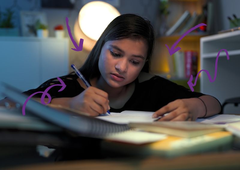 Good study habits at KS3 by Primrose Kitten