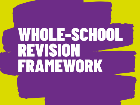 Oxford Revise Whole-school Revision Framework