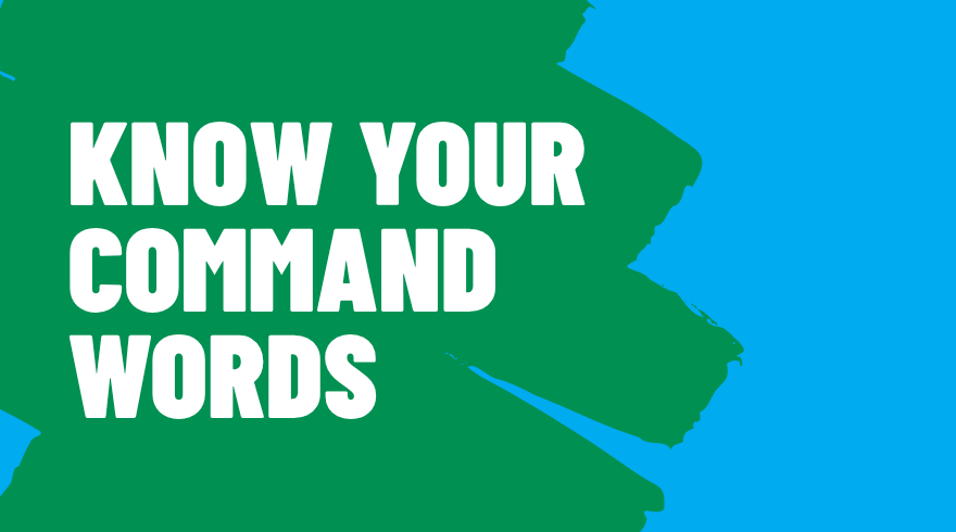 Edexcel GCSE Geography- Command words