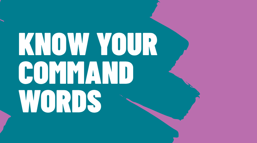 Command words- AQA GCSE Maths