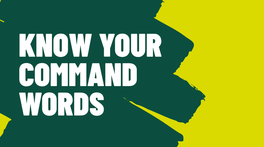 Know your command words